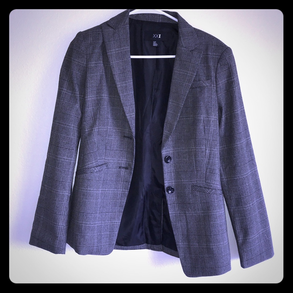 Blazer grey and black